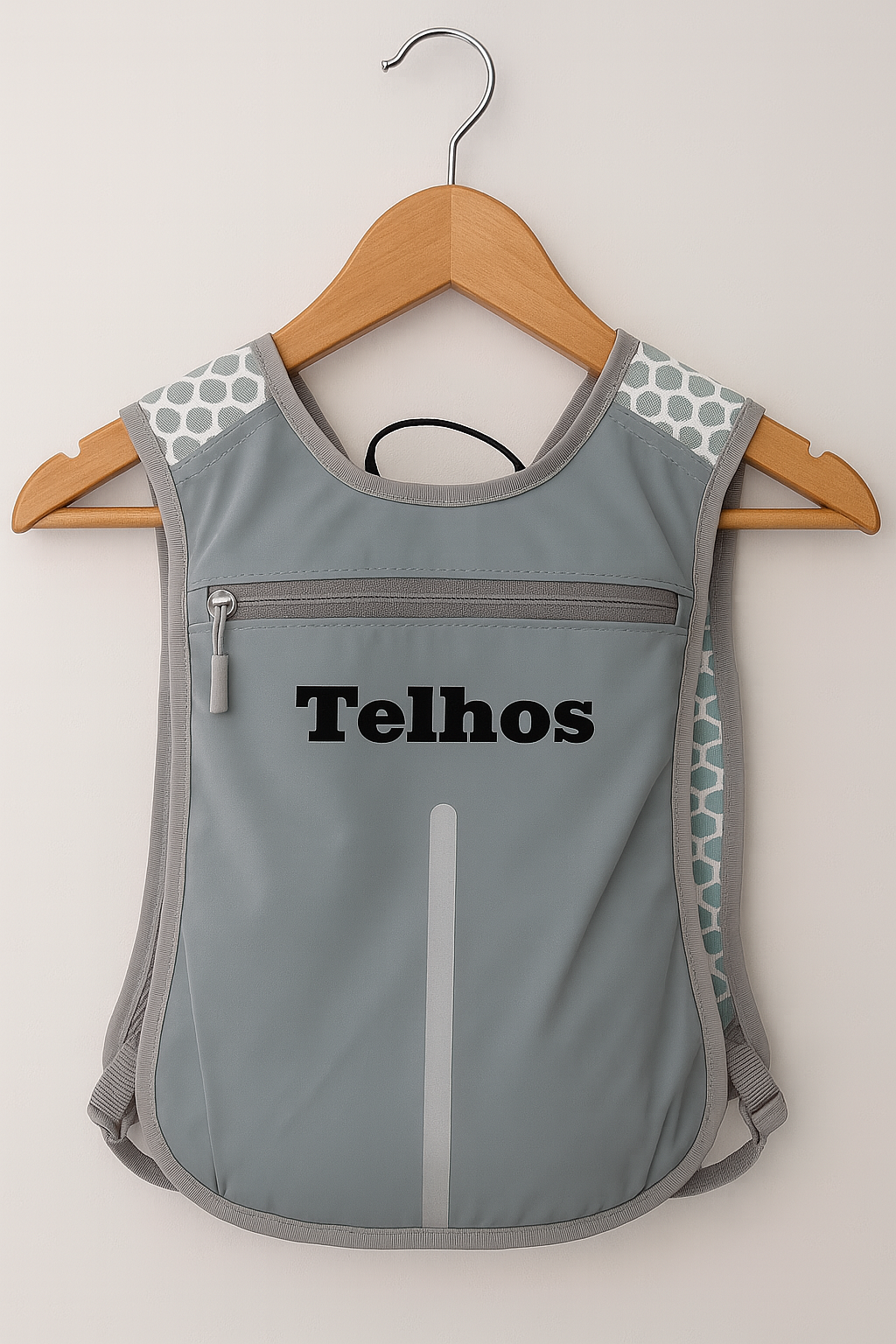 Gilet d'hydratation ultra léger bleu gris