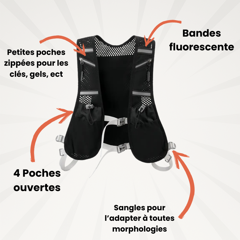 Gilet hydratation